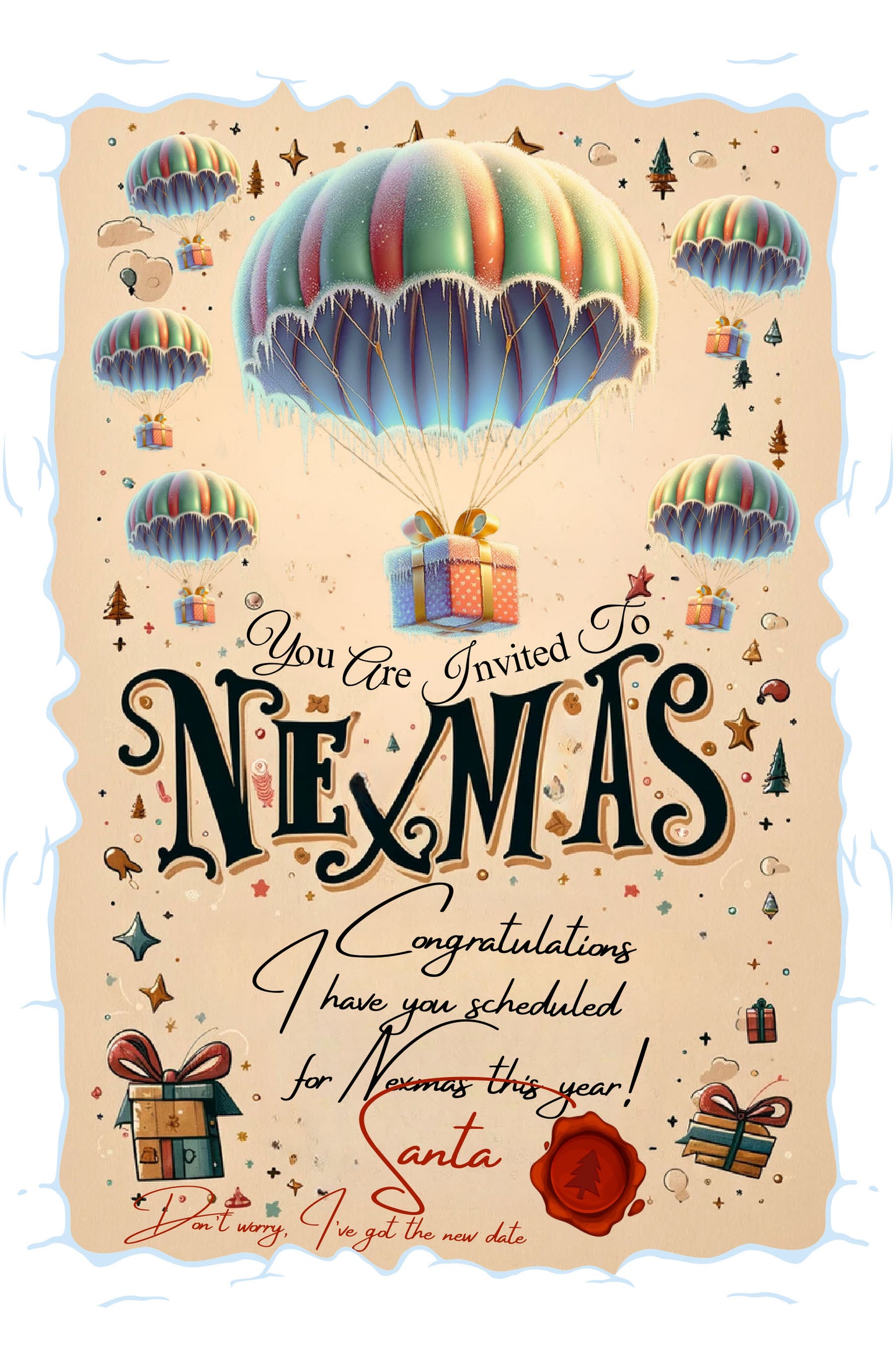 Free Nexmas Letter (Invitation) from Santa