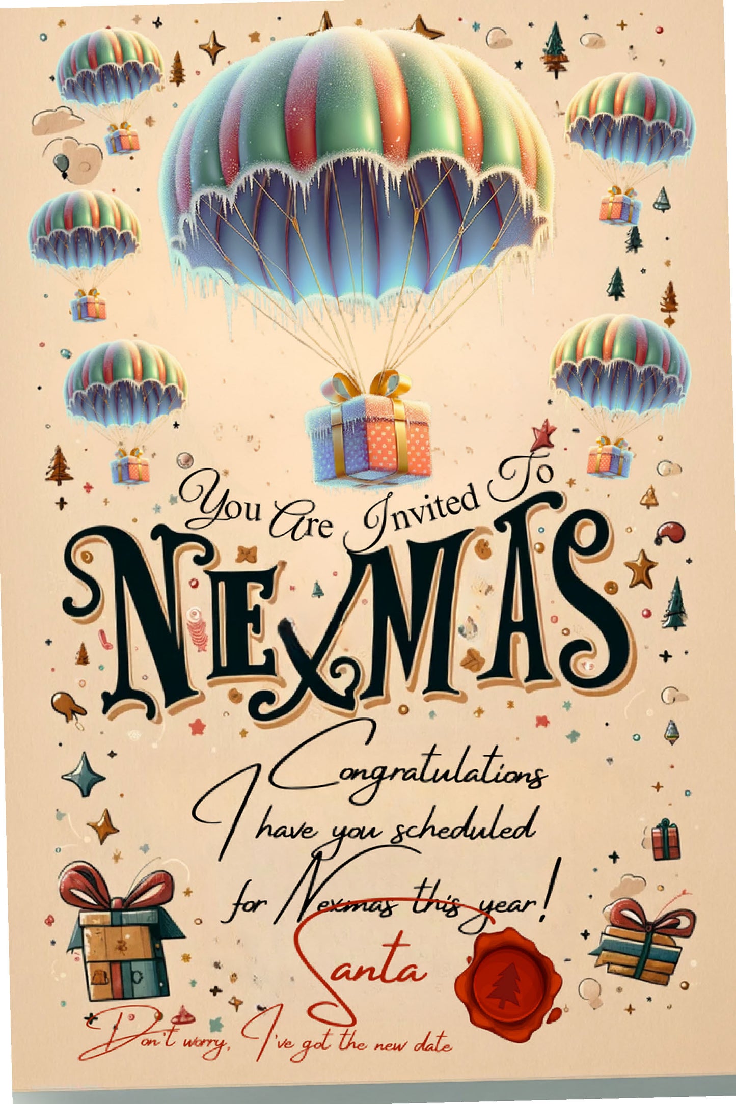 Free Nexmas Letter (Invitation) from Santa